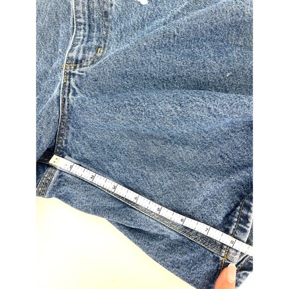 Carhartt Carpenter Jean Shorts Mens Size 50 Hammer Loop B28DPS 8” Inseam #2 - Picture 6 of 8